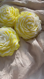 Peony Single Candle Large
